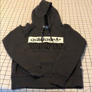 Adidas Black Hooded Sweater